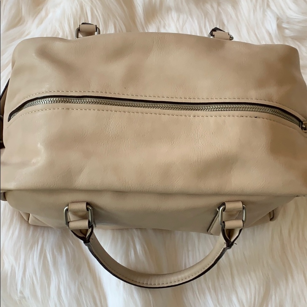 Zara Basic Leather Satchel - Picture 8 of 8